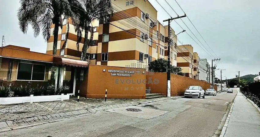Apartamento com 3 dormitórios à venda, 65 m² - serraria - são josé/sc