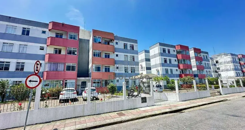 Apartamento com 3 dormitórios à venda, 70 m² - praia comprida - são josé/sc