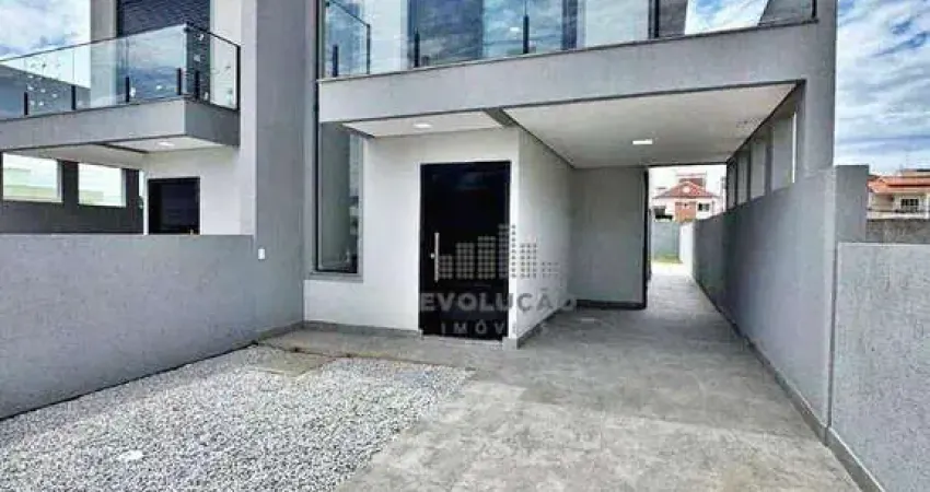 Sobrados com 3 dormitórios à venda, 127 m² - ipiranga - são josé/sc