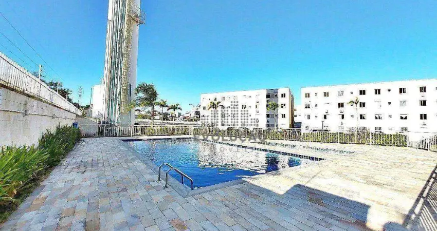 Apartamento com 2 dormitórios à venda, 48 m² - roçado - são josé/sc