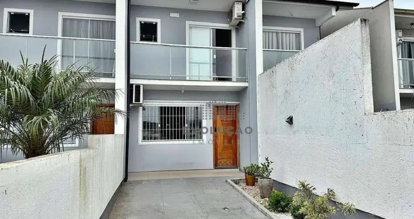 Sobrado com 2 dormitórios à venda, 79 m² - sertão do maruim - são josé/sc