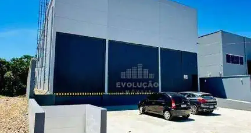 Galpão novo para alugar, 580 m² - sertão do maruim - são josé/sc