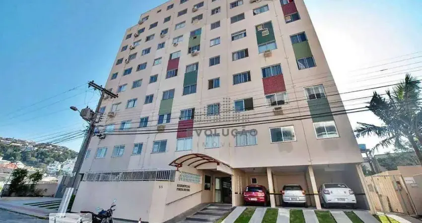 Apto 2 quartos, 1 vaga, semi mobiliado - nsa senhora do rosário