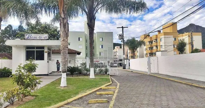 Apartamento com 2 dormitórios à venda, 51 m² - sertão do maruim - são josé/sc