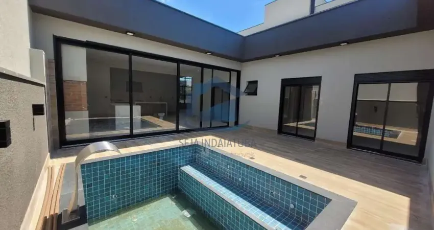 Casa em condomínio fechado com 3 quartos à venda na Avenida Fábio Ferraz Bicudo, 1099, Jardim Residencial Dona Maria José, Indaiatuba