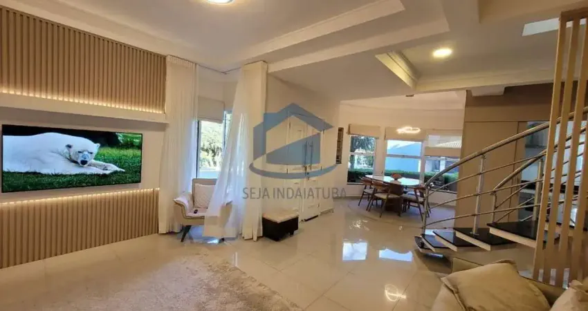 Casa em condomínio fechado com 3 quartos à venda na Alameda Ezequiel Mantoanelli, 618, Villaggio Di Itaici, Indaiatuba