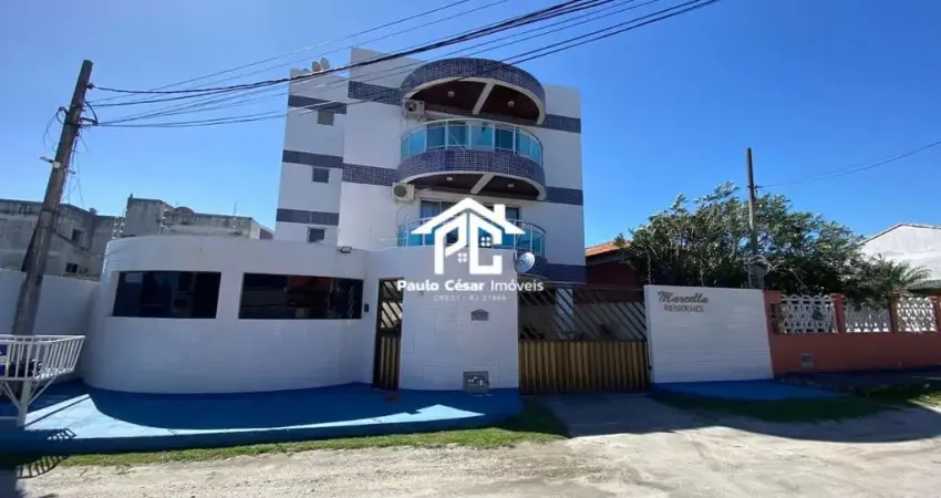 Apartamento à venda na Pontinha, Araruama-RJ: 2 quartos, sala, banheiro, garagem - 70,14 m² de área!