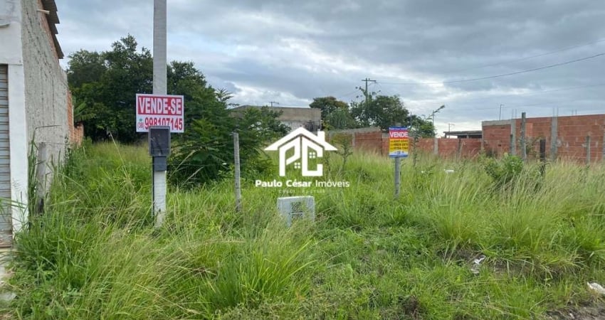 Terreno com 450m², água, luz e condução na porta. Documento particular de compra e venda. Somente á vista.