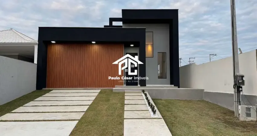 Oportunidade única: Casa em condomínio à venda na Lagoinha, Araruama-RJ, com 2 quartos, 101,66m² e vaga de garagem!