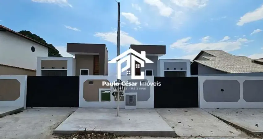 Imperdível: casa à venda em araruama-rj, bairro pontinha, 3 quartos, 1 suíte, 1 sala, 1 banheiro, 1 vaga, 86,87 m².