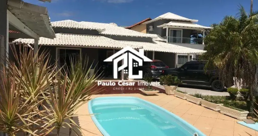 Imperdível! Casa de luxo com 5 quartos e 4 suítes no Parque Hotel, Araruama-RJ. Agende sua visita hoje!