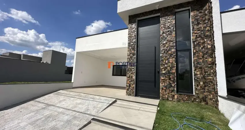 Casa com 3 suítes e piscina no Terras da Estância Paulínia.