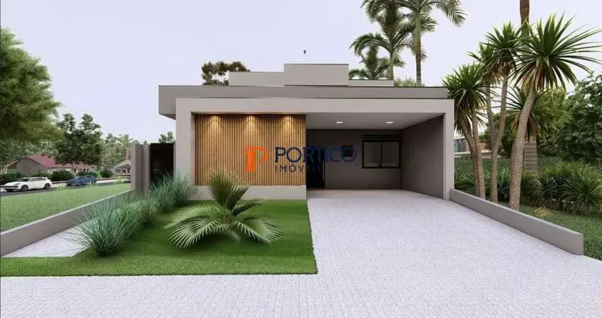 Casa Térrea com 3 Suítes + Piscina - Santorini - Paulínia
