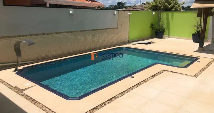 LOCAÇÃO em condomínio com 4 suítes e piscina, em Paulínia