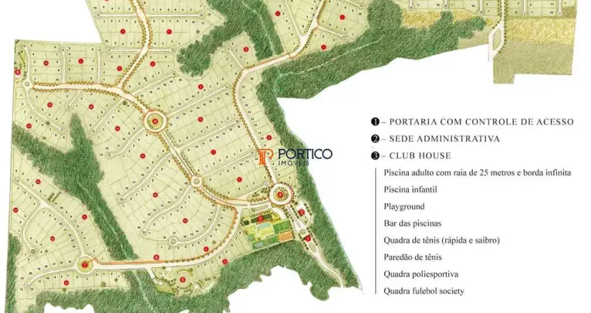 Terreno no Terras da Alvorada em Jundiaí