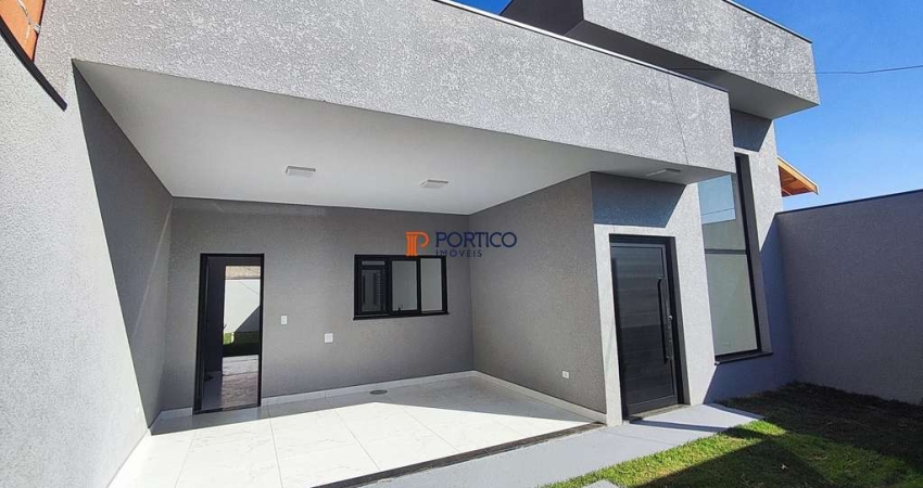 Casa Térrea a venda com 2 quartos, 3 vagas de garagem quintal em Paulínia