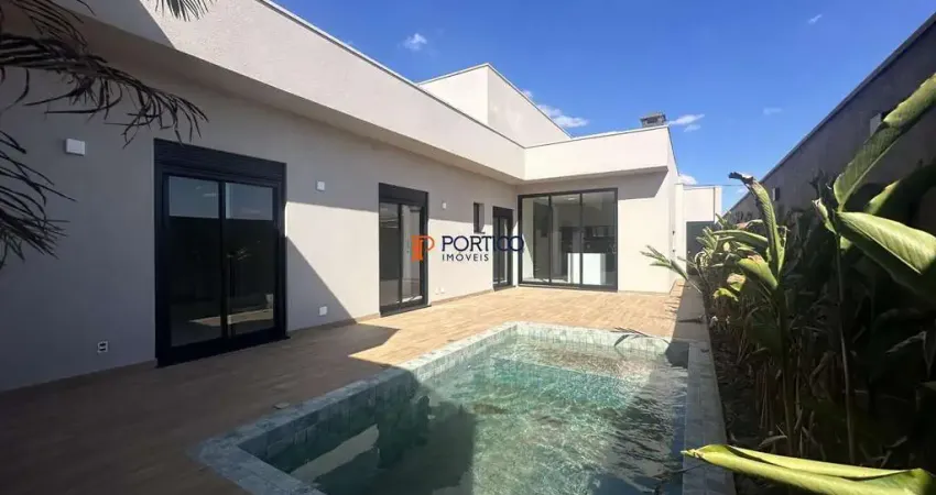 Casa no santorini residencial club: 3 suítes, piscina e escritório!