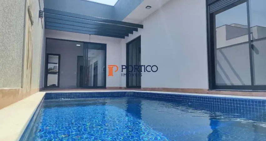 Casa à venda com 3 suítes, semi-mobiliada no cond. campos do conde 2 em paulínia