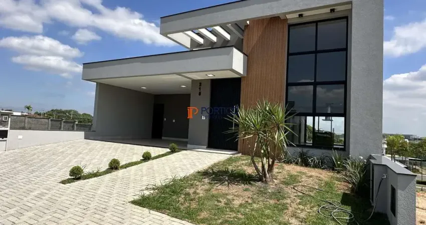 Casa térrea, nova, planejada e com 3 suítes à venda no la dolce vita paulínia