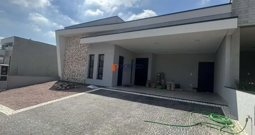 Casa térrea, nova com 3 suítes e completa à venda no royal gardem em paulínia!