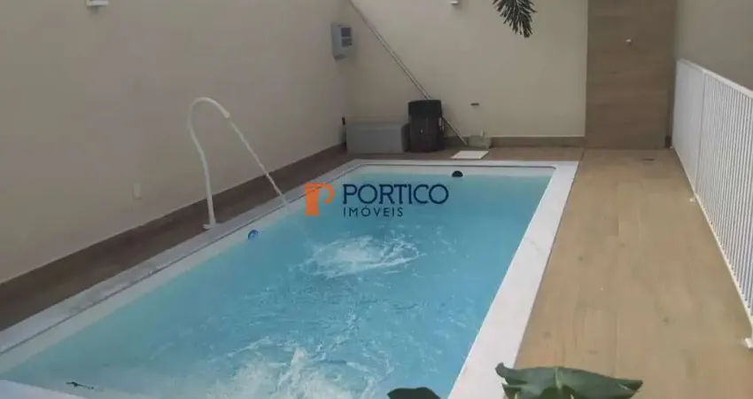 Casa à venda com piscina e três dormitórios no condomínio real park sumaré