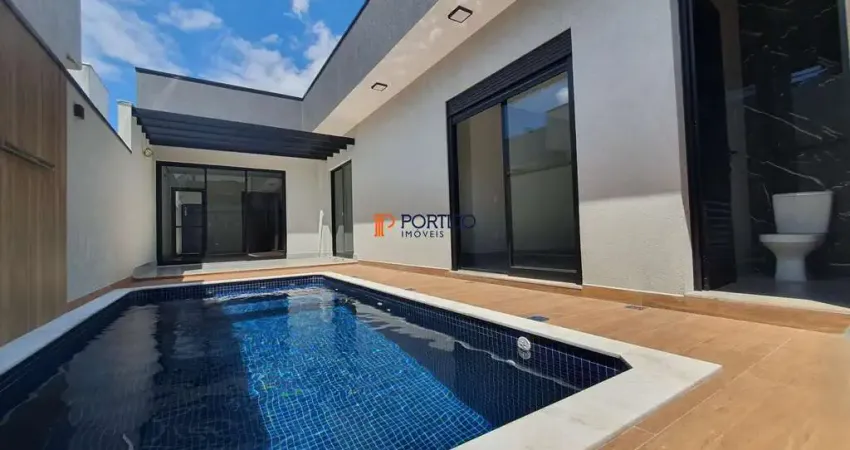 Casa à venda com 3 suítes e piscina no cond. campos do conde 2 em paulínia/sp