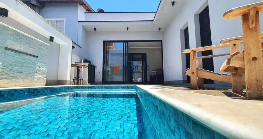 Casa à venda com 3 suítes no cond. terras do fontanário em paulínia/sp.