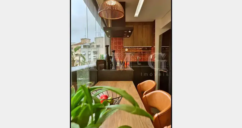 Apartamento com suíte, lazer completo e três vagas de garagem