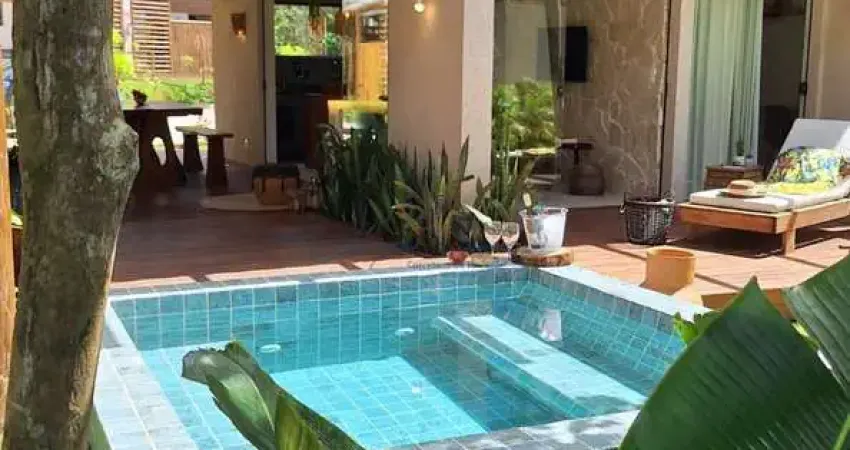 Casa em condominio duplex em reserva sapiranga - mata de são joão