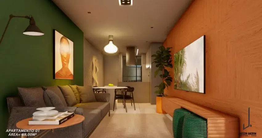 Apartamento com 2 quartos à venda na Doutor Augusto Cardoso, 63, Jatiúca, Maceió