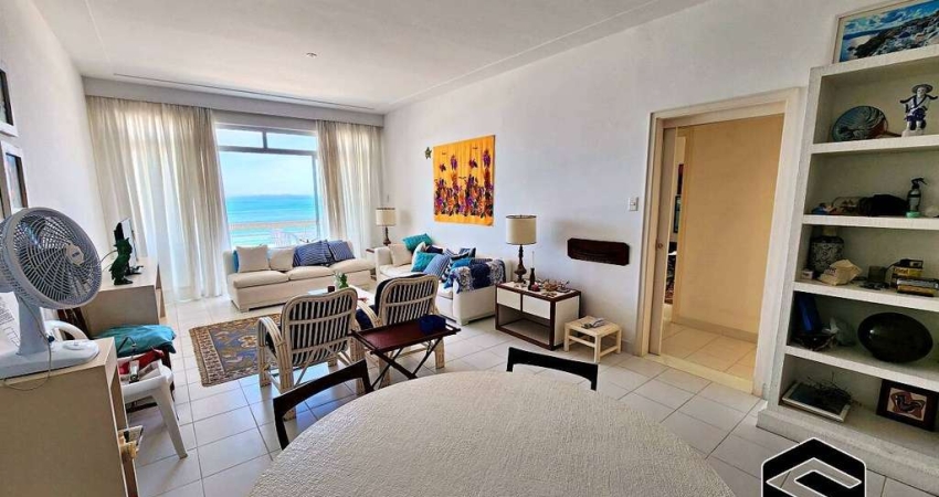 AMPLO APARTAMENTO 03 DORMITÓRIOS, COM VISTA TOTAL PARA O MAR!