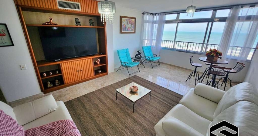 AMPLO APARTAMENTO NA AVENIDA DA PRAIA, LINDA VISTA AO MAR!
