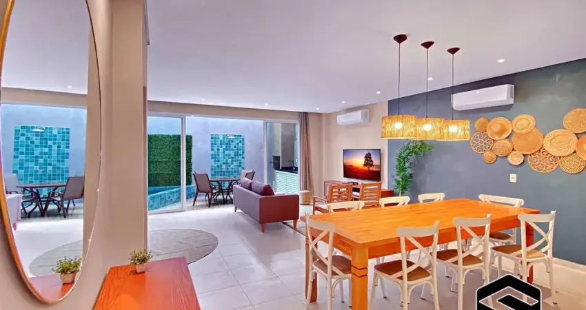 CASA ALTO PADRÃO COM ÁREA GOURMET PRIVATIVA, À 150m DO MAR!