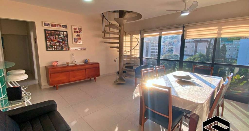 AMPLA COBERTURA DUPLEX, 04 DORM´S, TERRAÇO COM PISCINA E CHURRASQUEIRA!