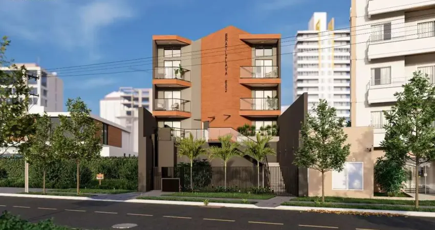 Apartamento para venda em curitiba, água verde, 1 dormitório, 1 banheiro