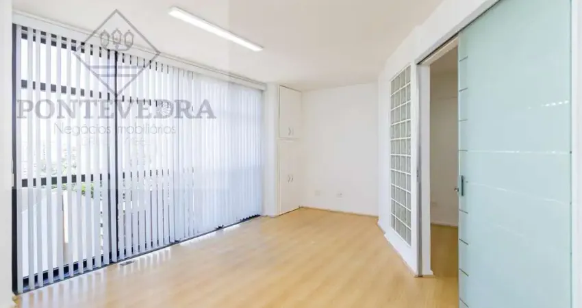 Sala comercial para locação em curitiba, centro cívico, 1 banheiro