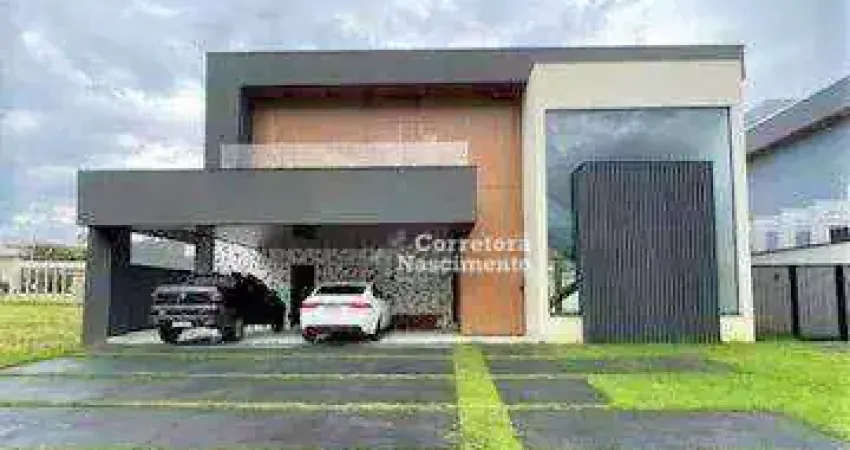 Casa com 4 dormitórios à venda, 460 m² por R$ 4.788.000,00 - Condomínio Reserva do Paratehy - São José dos Campos/SP