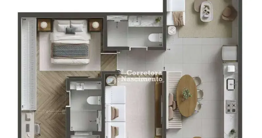 Apartamento com 2 dormitórios à venda, 75 m² por R$ 750.000,00 - Vila Adyana - São José dos Campos/SP
