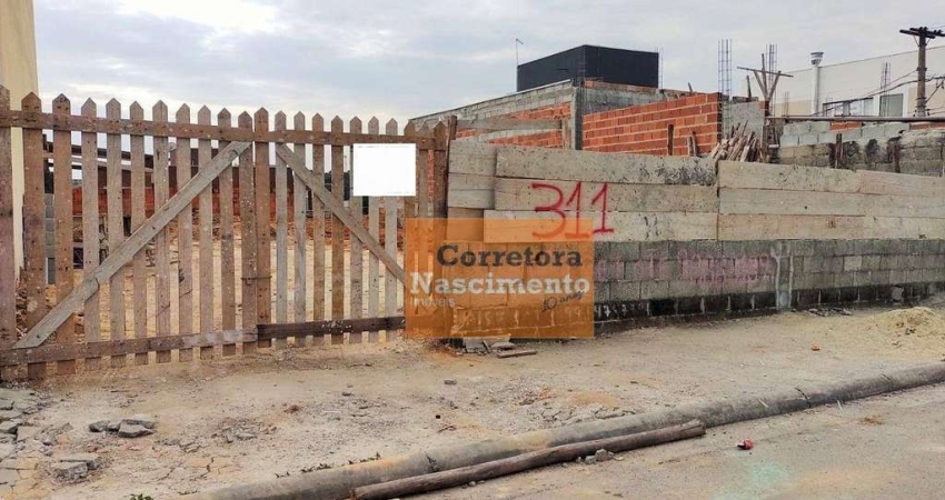 Terreno para alugar, 250 m² por R$ 2.500,00/mês - Villa Branca - Jacareí/SP