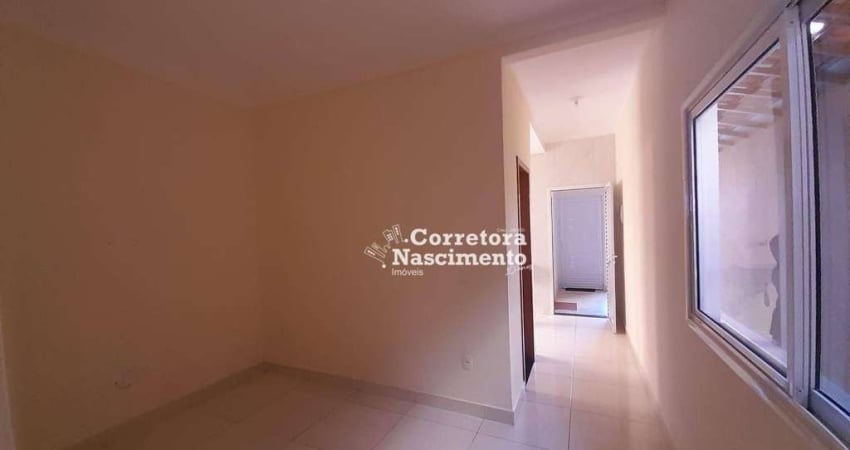 Casa com 1 dormitório para alugar, 40 m² por R$ 1.200,00/mês - Residencial Parque dos Sinos - Jacareí/SP