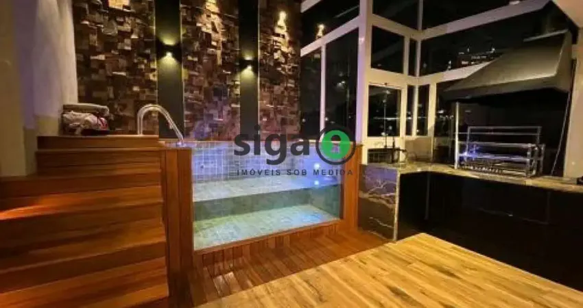 Cobertura exclusiva à venda no morumbi, 2 dorms, piscina privativa, alto padrão ao lado do einstein