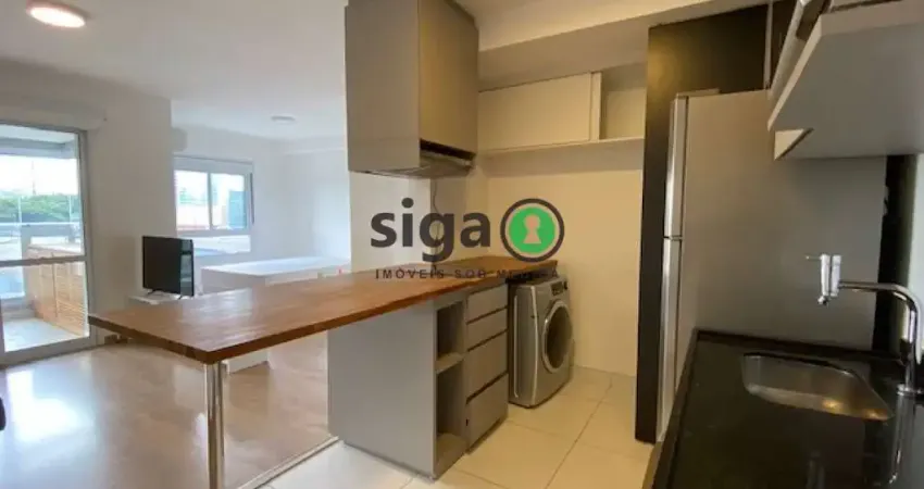 STUDIO Mobiliado com 45m² , 1 quarto, 1 vaga em frente ao Shopping Eldorado em Pinheiros