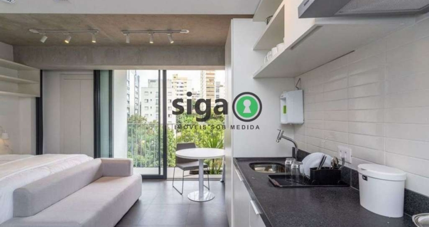 STUDIO de 28m², com 1 quarto, 1 banheiro e sem vaga na Vila Madalena
