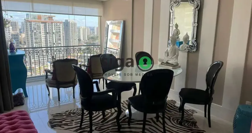 Apartamento á Venda no Brooklin- 2 quartos, 2 vagas e 100m²