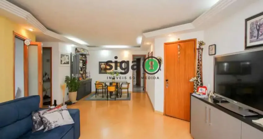 Apartamento à venda e locação 3 Quartos, 2 Vagas, 105m², Chácara Klabin-SP