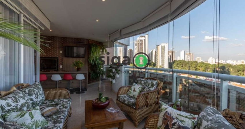 Apartamento á venda com 200 m², 3 Suítes , no Jardim Anália Franco