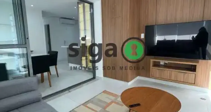 Apto no jardim américa para locação mobiliado com 2 quartos, sendo 1 suite