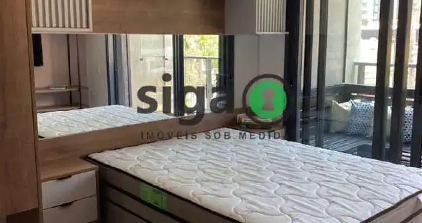 Studio á Venda em Moema- 36m², 1 quarto, 1 vaga