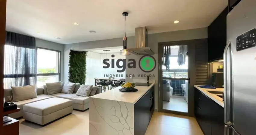 Apto para locação mobiliado com 70m², 2 quartos, 1 suite, 1 vaga com vista para o jardim europa