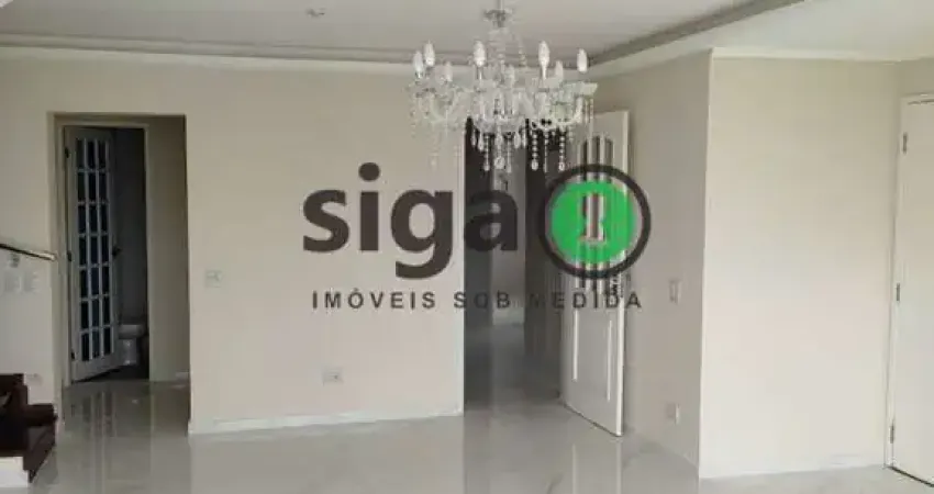 Cobertura duplex em perdizes á venda - 300m², 4 quartos (2 suítes), 4 vagas!!